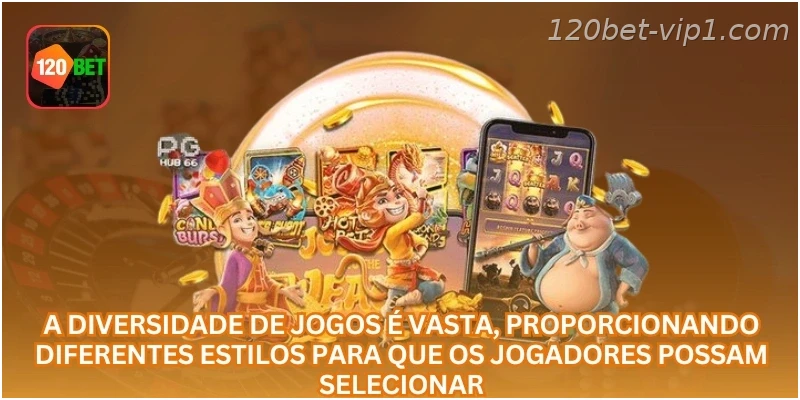 A diversidade de jogos é vasta, proporcionando diferentes estilos para que os jogadores possam selecionar.