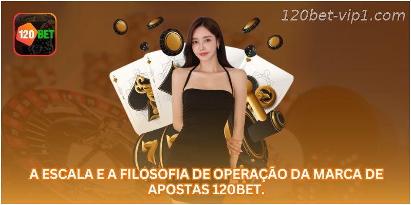 A escala e a filosofia de operação da marca de apostas 120BET.