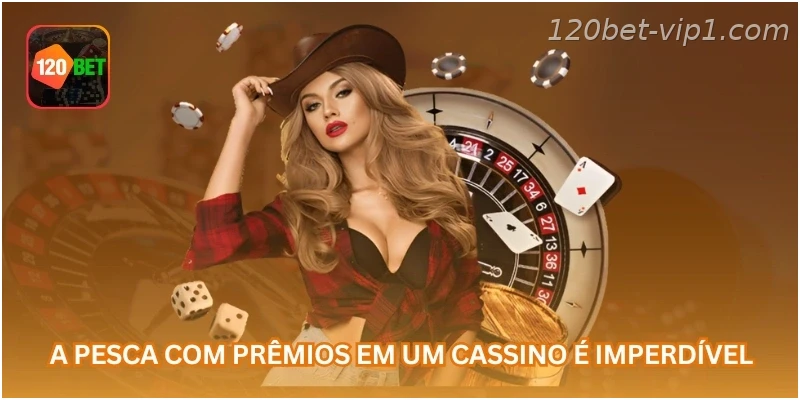 A pesca com prêmios em um cassino é imperdível.