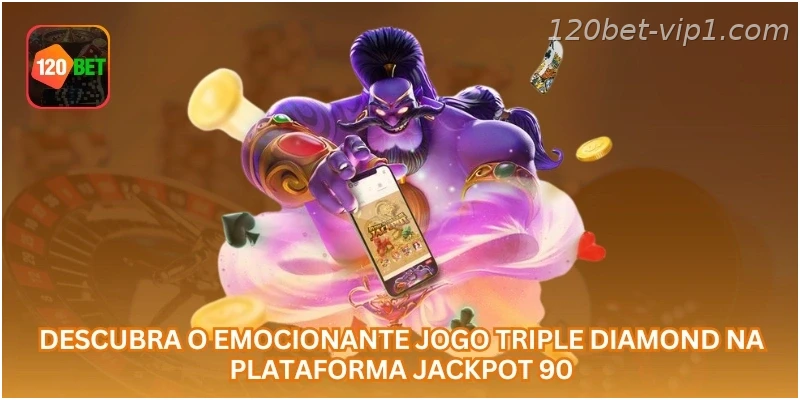 Descubra o emocionante jogo Triple Diamond na plataforma Jackpot 90.