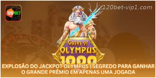 Explosão do Jackpot Olympus | Segredo para Ganhar o Grande Prêmio em Apenas uma Jogada.