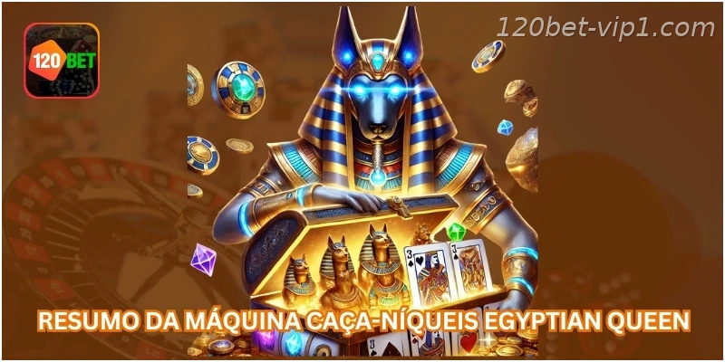 Resumo da máquina caça-níqueis Egyptian Queen