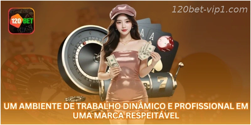 Um ambiente de trabalho dinâmico e profissional em uma marca respeitável.